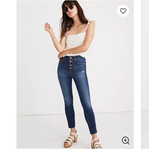 Madewell 10" High Rise Skinny Jeans - Rosecliff